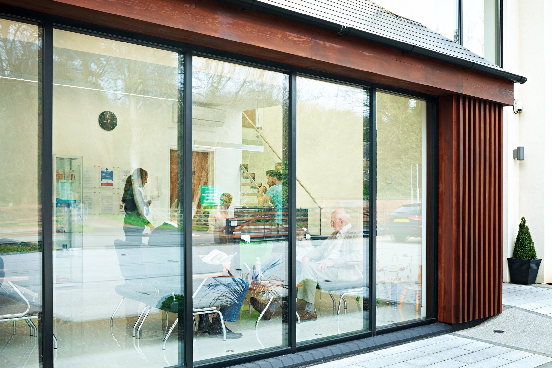 Dental clinic view from outside